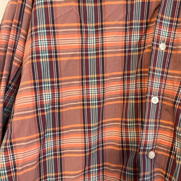 Men's Cinch western long sleeved button down plaid dress shirt size XXL. - Picture 4 of 4